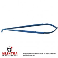 Potts Style Scissors Round handle,short fine blades 90° angle,16.5cm 90° angle,19.5cm 90° angle,17.8cm